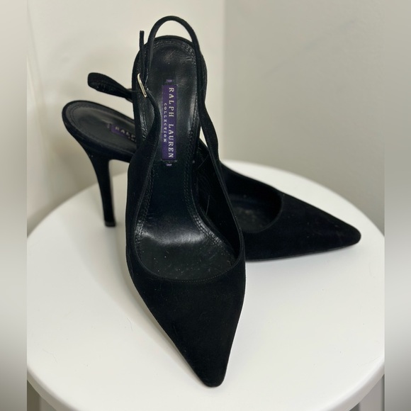 Ralph Lauren Sling Back Heels - Picture 1 of 9